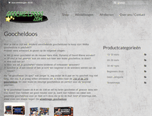 Tablet Screenshot of goocheldoos.com